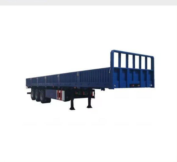 4-Axle 80 Ton 40 / 45 ft Flatbed Container Semi-Trailer (Used)