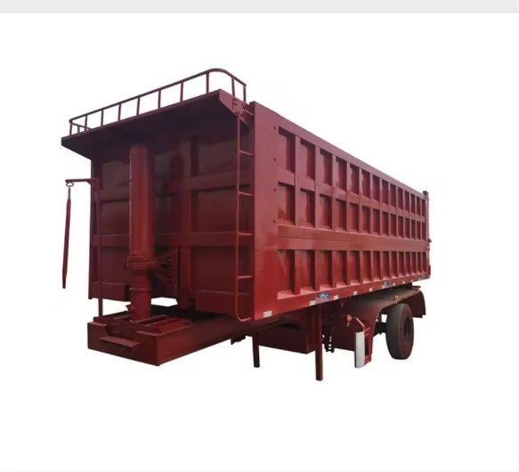 3-Axle Dump Semi-Trailer, Factory Direct from China